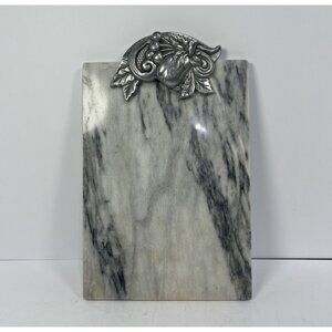 Vintage Arthur Court Or Georges Briard Marble Cheese Cutting Board Party